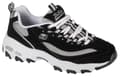 Miniatyrbild 1 av 4: Skechers D'Lites - Roam Around 13150-BKW, Kvinna, Sneakers, svart