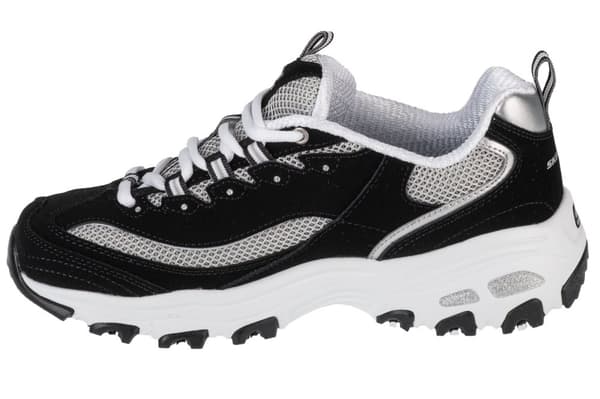Skechers D'Lites - Roam Around 13150-BKW, Kvinna, Sneakers, svart