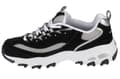 Miniatyrbild 2 av 4: Skechers D'Lites - Roam Around 13150-BKW, Kvinna, Sneakers, svart