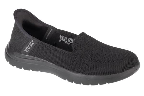 Skechers Slip-Ins On The Go Flex - Camellia 138181-BBK, Kvinna, Halva skor, svart