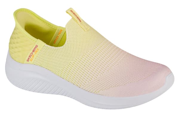 Skechers Slip-Ins Ultra Flex 3.0 - Beauty Blend 150183-YLPK, Kvinna, Sneakers, gul Yellow 36