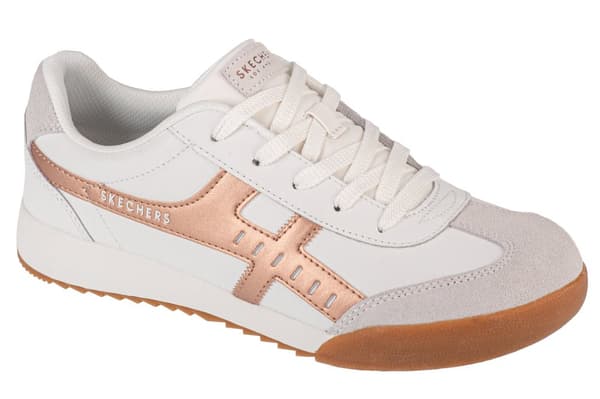 Skechers Zinger - Metallic Roads 177500-WTRG, Kvinna, Sneakers, vit