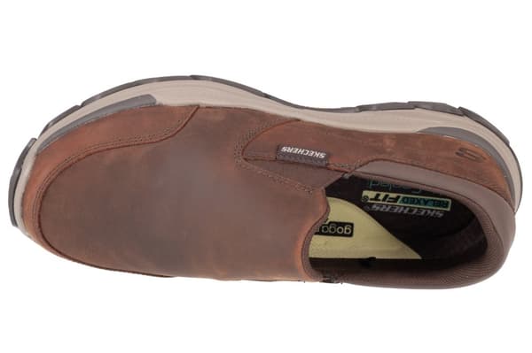 Skechers Respected - Calum 204480-CDB, Man, Halva skor, brun