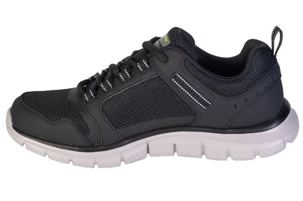 Skechers Track-Knockhill 232001-BKLM, Mand, Sneakers, sort