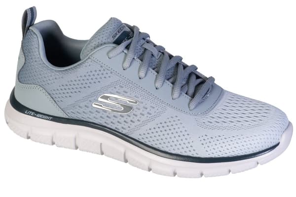Skechers Track - Ripkent 232399-LTGY, Man, Training shoes, grå