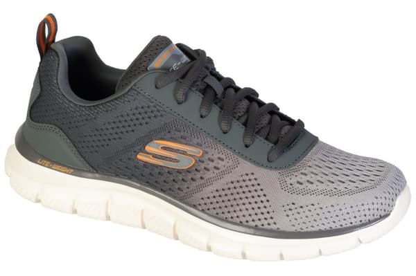 Skechers Track - Ripkent 232399-OLV, Man, Training shoes, grå