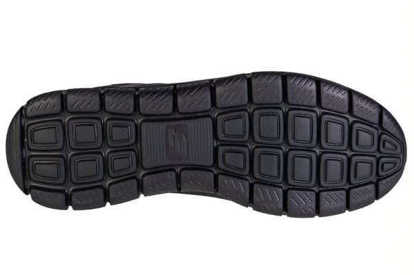Skechers Track-Broader 232698-BBK, Man, Sneakers, svart