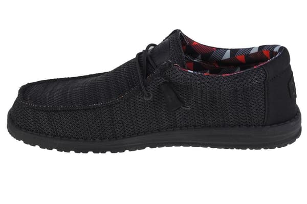 Hey Dude Wally Sox 40019-0XD, Man, Sneakers, svart