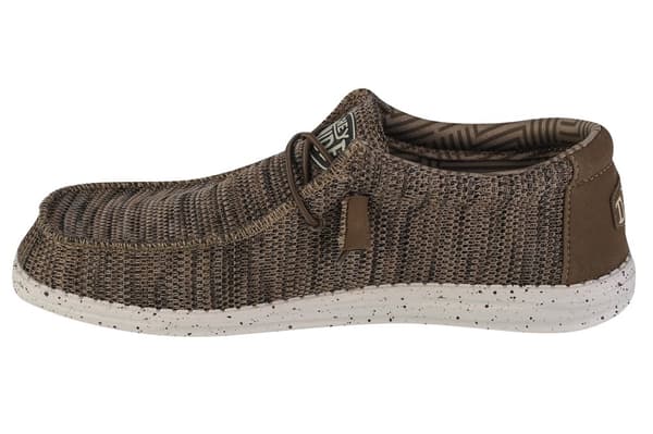 Hey Dude Wally Sox 40019-255, Man, Sneakers, brun