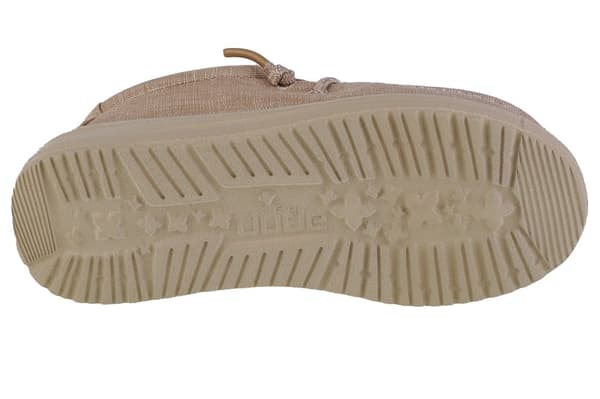 Hey Dude Wally Youth Basic 40041-205, til Dreng, Sneakers, beige