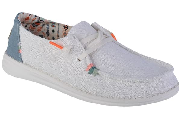 Hey Dude Wendy Boho 40054-1KF, Kvinna, Sneakers, vit White 41