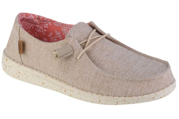 Hey Dude Wendy Chambray 40058-2BK, Kvinna, Sneakers, beige Beige 38