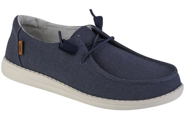Hey Dude Wendy Chambray 40058-4MQ, Kvinna, Sneakers, marinblå