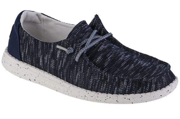 Hey Dude Wendy Sox 40078-410, Kvinna, Sneakers, marinblå Navy 39