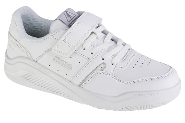Joma Platea Low Jr 2402 JPLAS2402V, Barn, Sneakers, vit