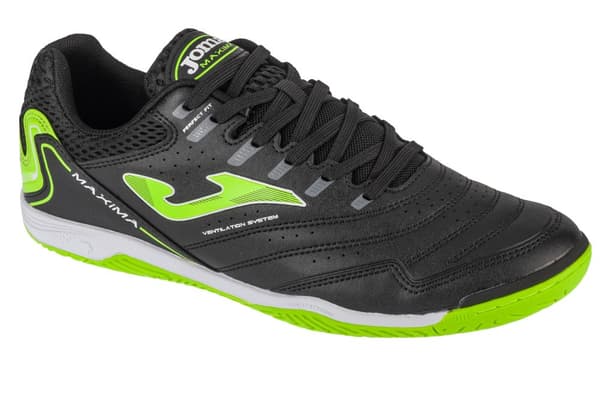 Joma Maxima 2401 IN MAXS2401IN, Man, Fotbollstränare inomhus, svart Black 42