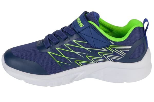 Skechers Microspec Texlor 403770L-NVLM, til Dreng, Sneakers, marine blå
