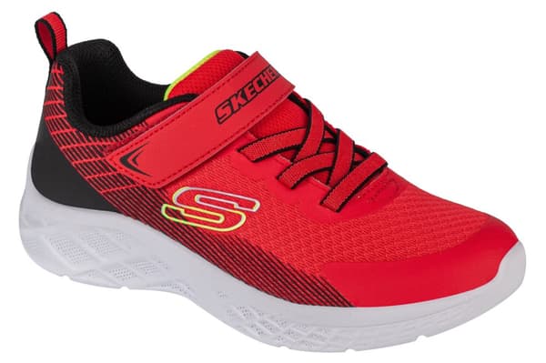 Skechers Microspec II - Zovrix 403924L-RDBK, för Pojke, Sneakers, röd