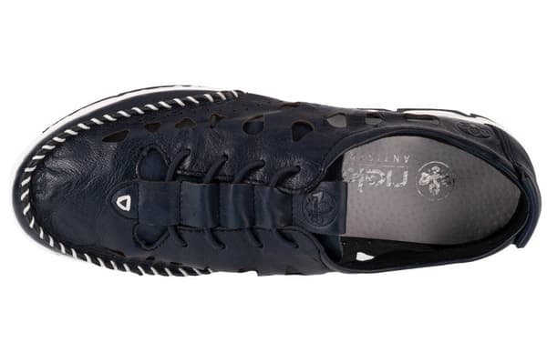 Rieker Shoes 49956-14, Kvinna, Halva skor, svart