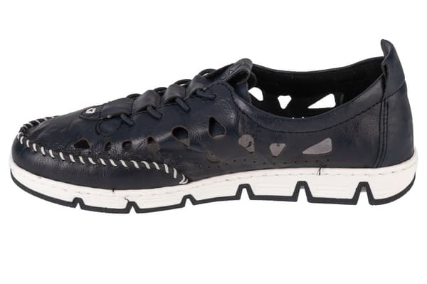 Rieker Shoes 49956-14, Kvinna, Halva skor, svart
