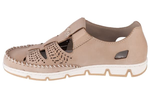 Rieker Shoes 49958-61, Kvinna, Halva skor, beige