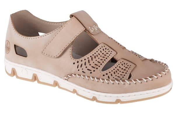 Rieker Shoes 49958-61, Kvinna, Halva skor, beige