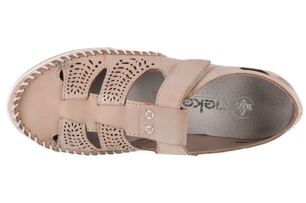 Rieker Shoes 49958-61, Kvinna, Halva skor, beige