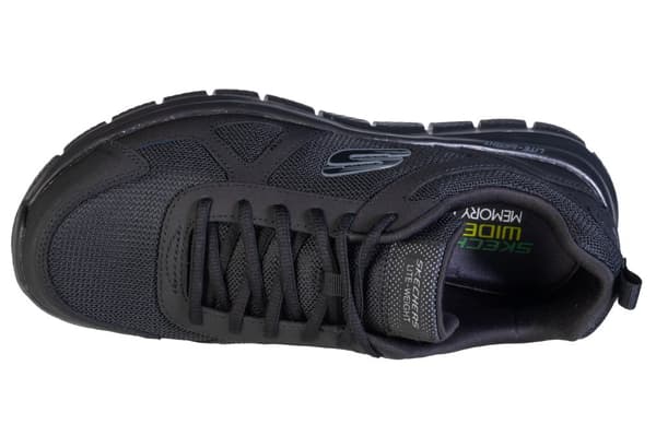 Skechers Track-Scloric Wide 52631W-BBK, Man, Sneakers, svart