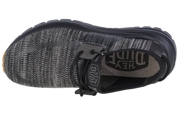 Hey Dude Sirocco 40140-0WM, Mand, Sneakers, sort