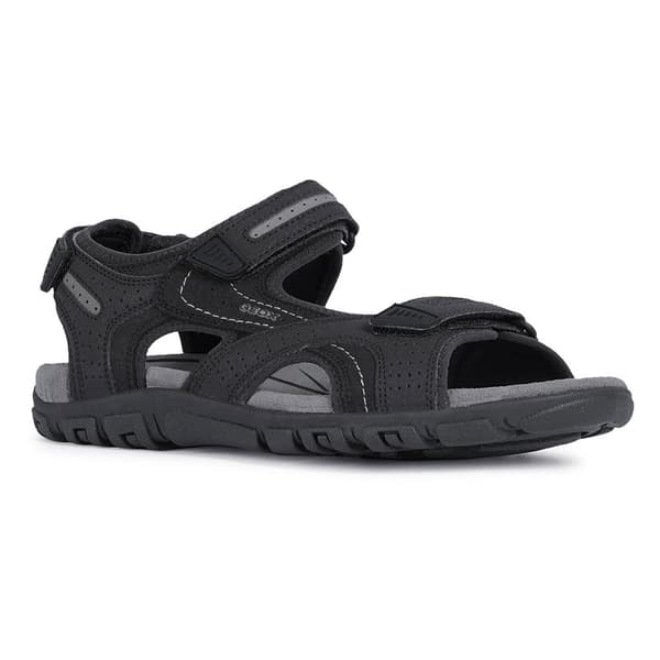 Geox Sandaler Uomo Strada Svart EU 42 Man