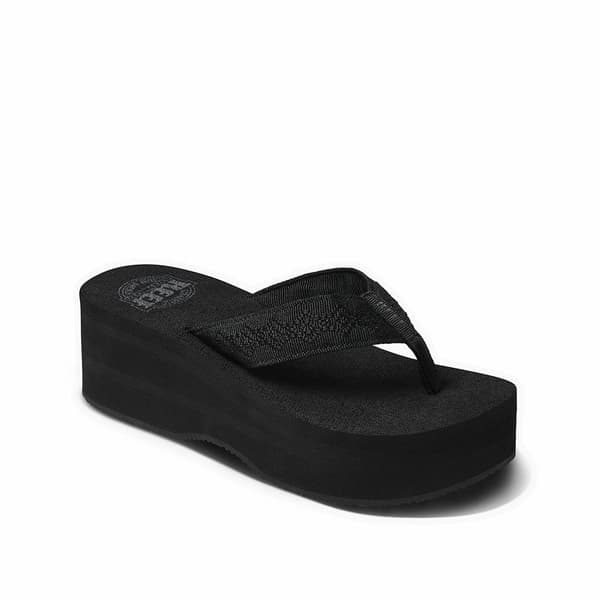 Reef Sandaler Sandy High Sort EU 40 Kvinde