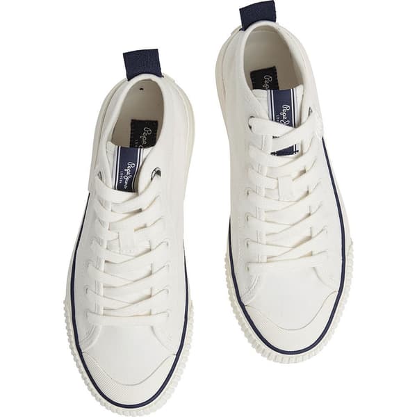 Pepe Jeans Trænere Industry Basic W Hvid EU 40 Kvinde