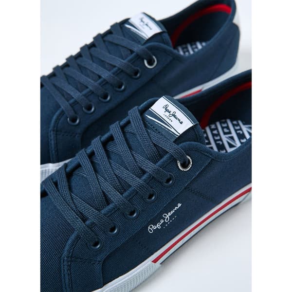 Pepe Jeans Utbildare Brady Men Basic Blå EU 43 Man
