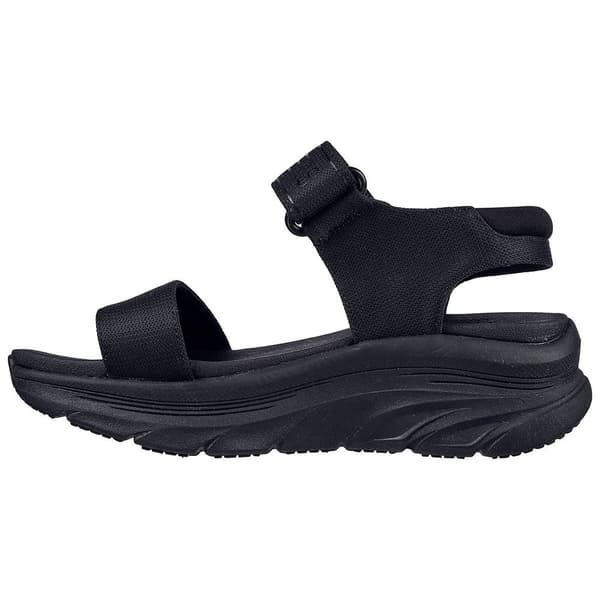 Skechers Sandaalit D´lux Walker-uusi Block Musta EU 39 Nainen