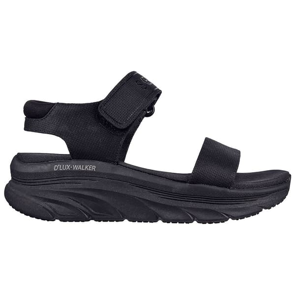 Skechers Sandaalit D´lux Walker-uusi Block Musta EU 39 Nainen