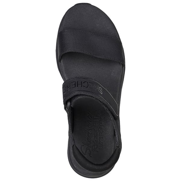 Skechers Sandaalit D´lux Walker-uusi Block Musta EU 39 Nainen