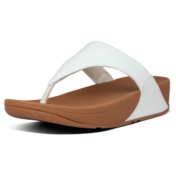 Fitflop Klipklapper Lulu Leather Hvid EU 37 Kvinde