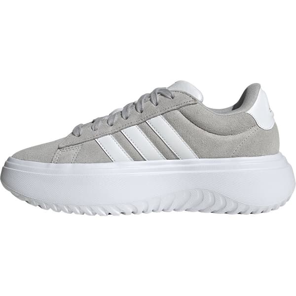 Adidas Trænere Grand Court Platform Suede Grå EU 40 Kvinde