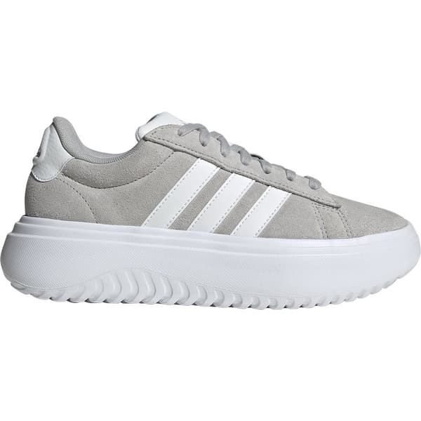 Adidas Trænere Grand Court Platform Suede Grå EU 40 Kvinde