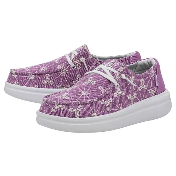Hey Dude Skor Wendy Rise Eyelet Lila EU 39 Kvinna