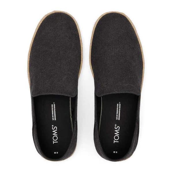 Toms Espadrilles Santiago Svart EU 42 Man
