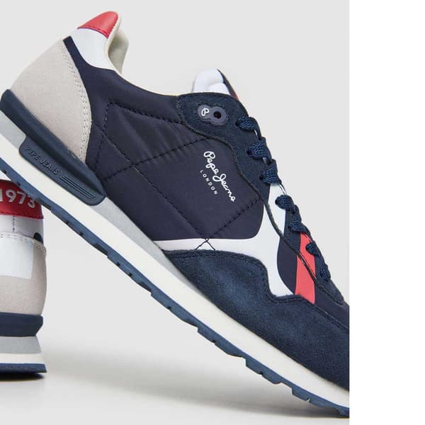 Pepe Jeans Trænere Brit Road Blå EU 40 Mand