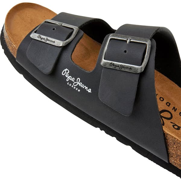 Pepe Jeans Sandaler Bio Double Kansas Sort EU 40 Mand