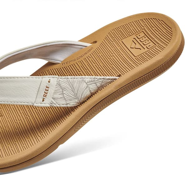 Reef Klipklapper Santa Ana Hvid EU 37 1/2 Kvinde