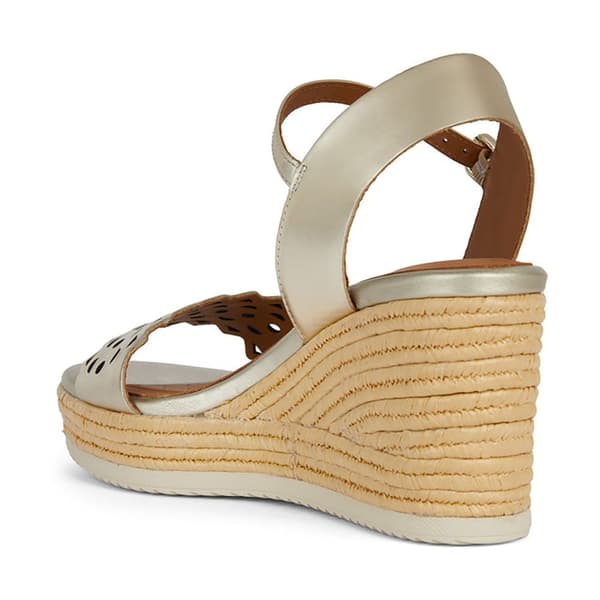Geox Espadrilles Ponza Guld EU 37 Kvinna
