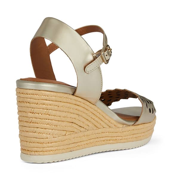 Geox Espadrilles Ponza Guld EU 37 Kvinna