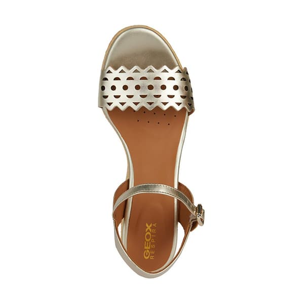 Geox Espadrilles Ponza Guld EU 37 Kvinna