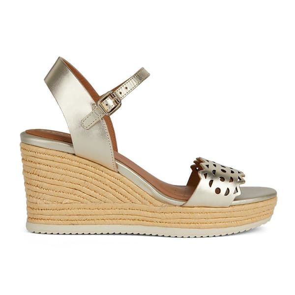 Geox Espadrilles Ponza Guld EU 37 Kvinna
