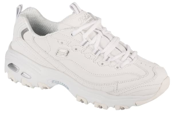 Skechers D'Lites-Play On 11949-WSL, Kvinde, Sneakers, hvid