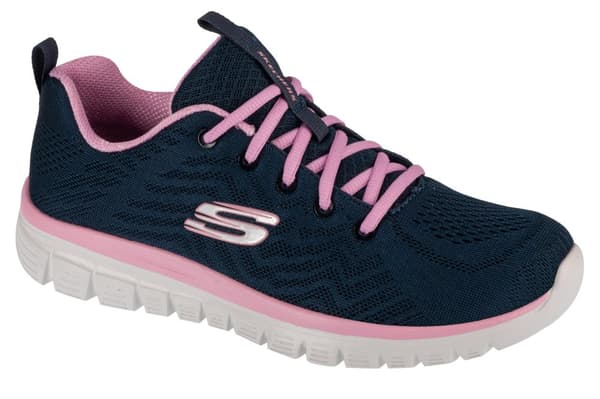Skechers Graceful - Get Connected 12615-NVPK, Kvinna, Sneakers, marinblå Navy 40